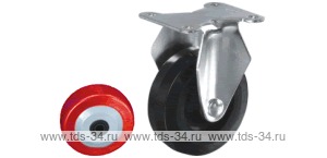 Колесо неповоротное Lema CE1-PU-75-55-4