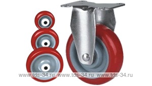 Колесо неповоротное Lema ED1-TPU-75-90-5